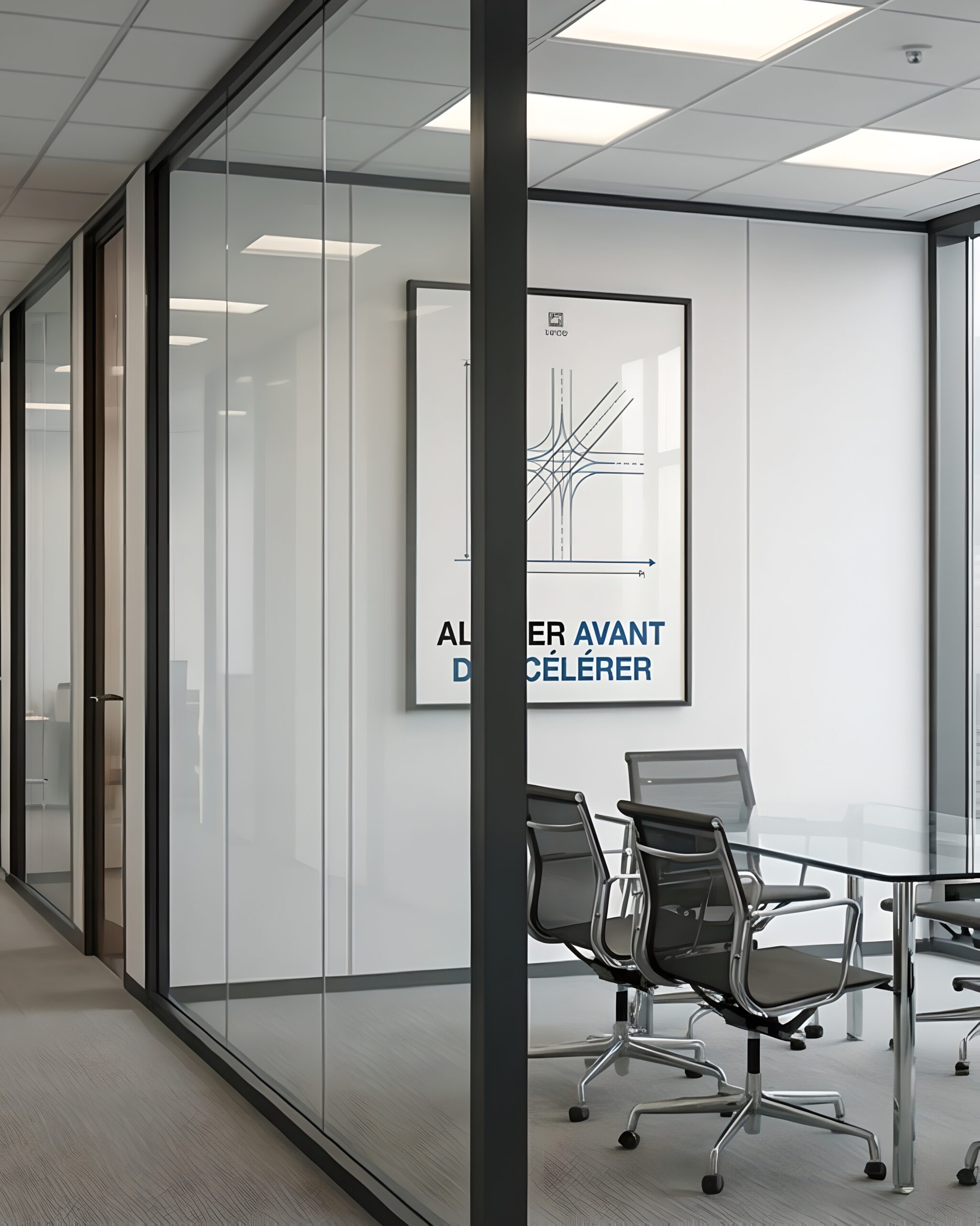 Poster premium encadré « ALIGNER AVANT D’ACCÉLÉRER » – Image 5